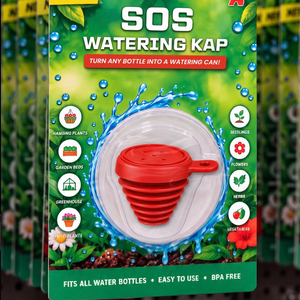*NEW* SOS WATERING KAP© | Turn any water bottle into a watering can!
