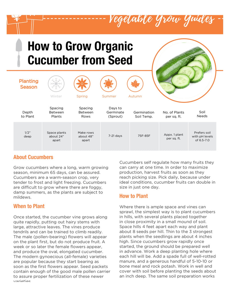 Downloadable free organic gardening grow guides eBook by SeedsNow.com, featuring tips and illustrations for healthy garden growth.